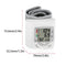 Wrist Electronic Blood Pressure Monitor Tensiometer Sphygmomanometer BP Monitors LCD Digital Meter Tonometer Instrument