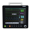 Multi-parameter 12 Inch Touch Screen Modular Plug-in Patient Monitor ECG NIBP RESP TEMP SPO2 PR