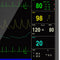 Touch screen patient monitor vital signs portable