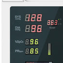 2.8 inch portable monitor NIBP, SPO2, pulse rate and other vital signs