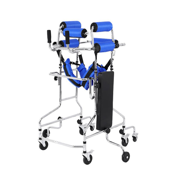 Height adjustable Rollator for elderly people's rehabilitation walking, suitable for height 58-71 inches