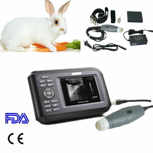 Veterinary portable ultrasound scanners handheld, wrist-mounted, sector probes, digital imaging