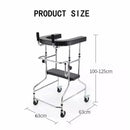 High Quality Hot Sale Adult Walker Aid Hemiplegia Walker Standing Frame With Wheels