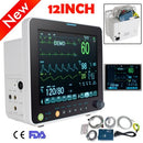 Portable Vital Signs Patient Monitor 12 Inch LCD Screen Display