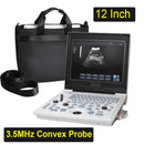 Portable Ultrasound Diagnostic System with 3.5MHz Convex Probe and 12'' Screen