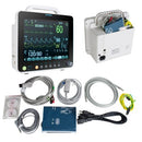 Portable Vital Signs Patient Monitor 12 Inch LCD Screen Display